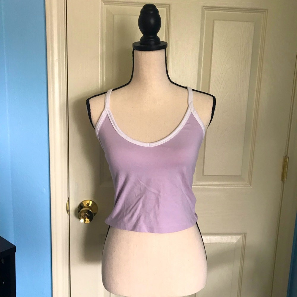 Crisscross Pastel Tanktop